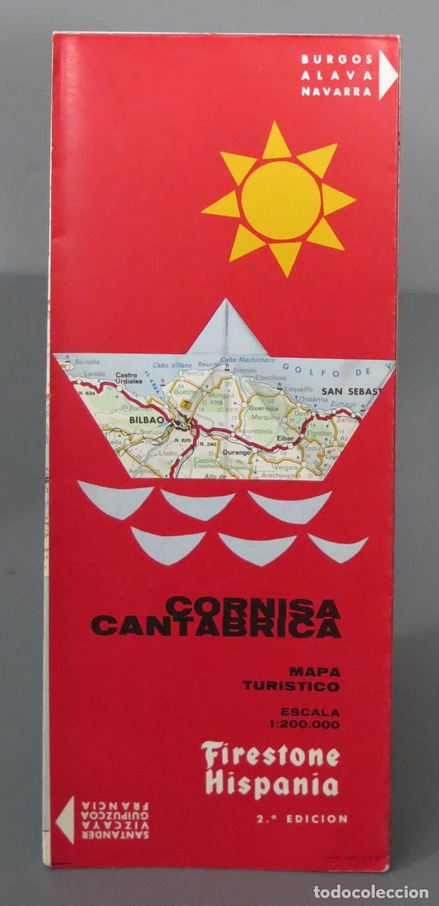 Mapas contempor&aacute;neos: MAPA. CORNISA CANTABRICA. FIRESTONE - Foto 1