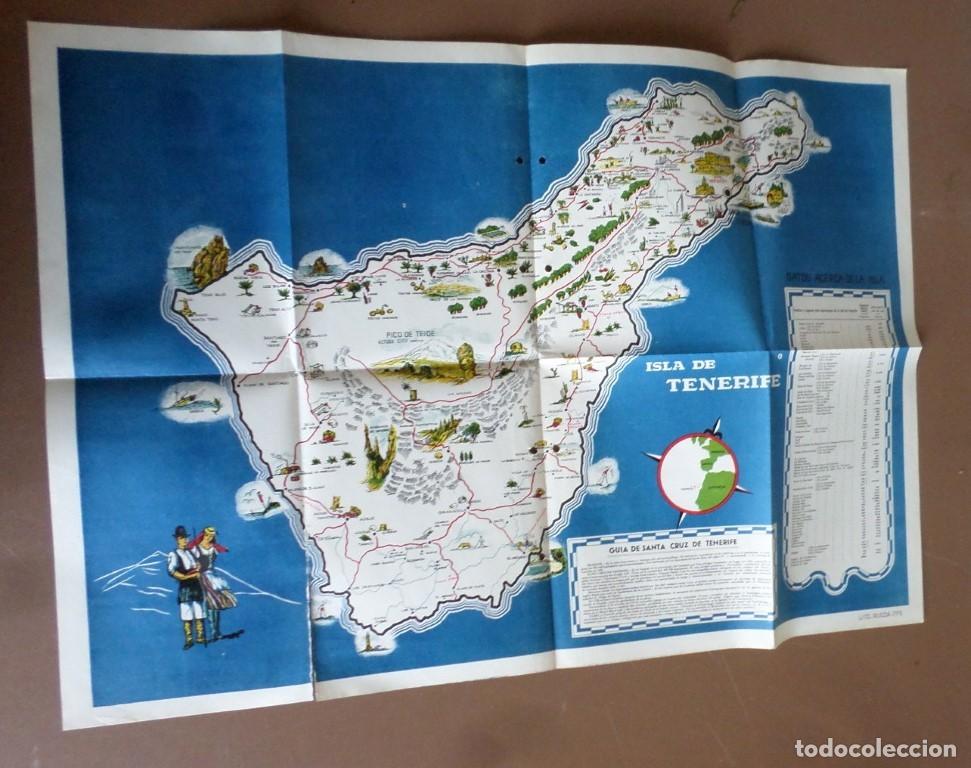 Mapas contempor&aacute;neos: Mapa isla Tenerife - Lit. Rueda Tfe - Foto 1
