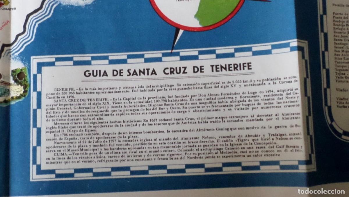 Mapas contempor&aacute;neos: Mapa isla Tenerife - Lit. Rueda Tfe - Foto 3