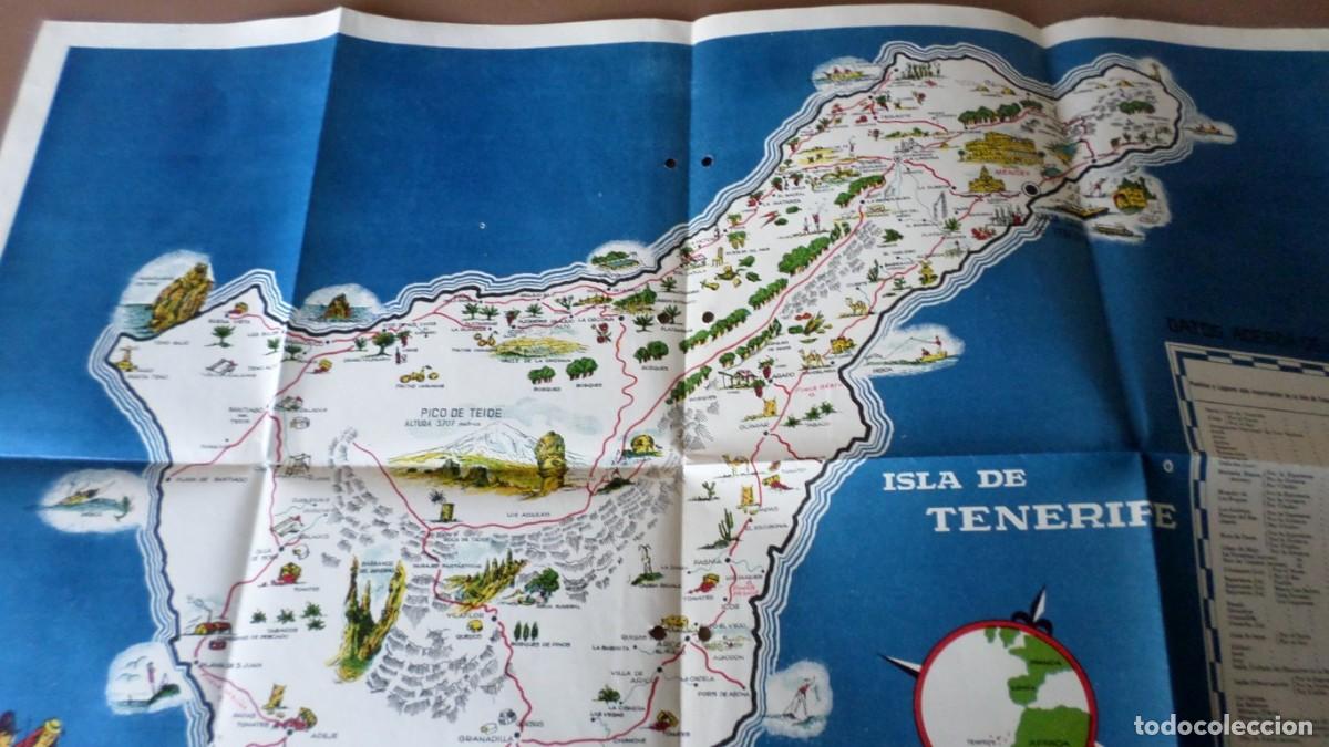 Mapas contempor&aacute;neos: Mapa isla Tenerife - Lit. Rueda Tfe - Foto 4
