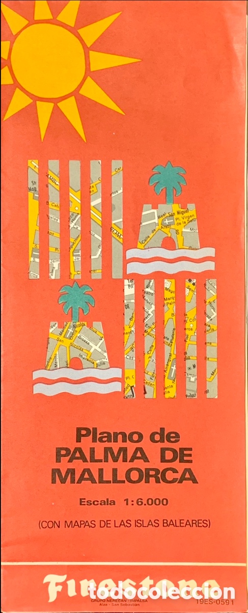 Mapas contempor&aacute;neos: Mapa. Islas Baleares. 1991. - Foto 2