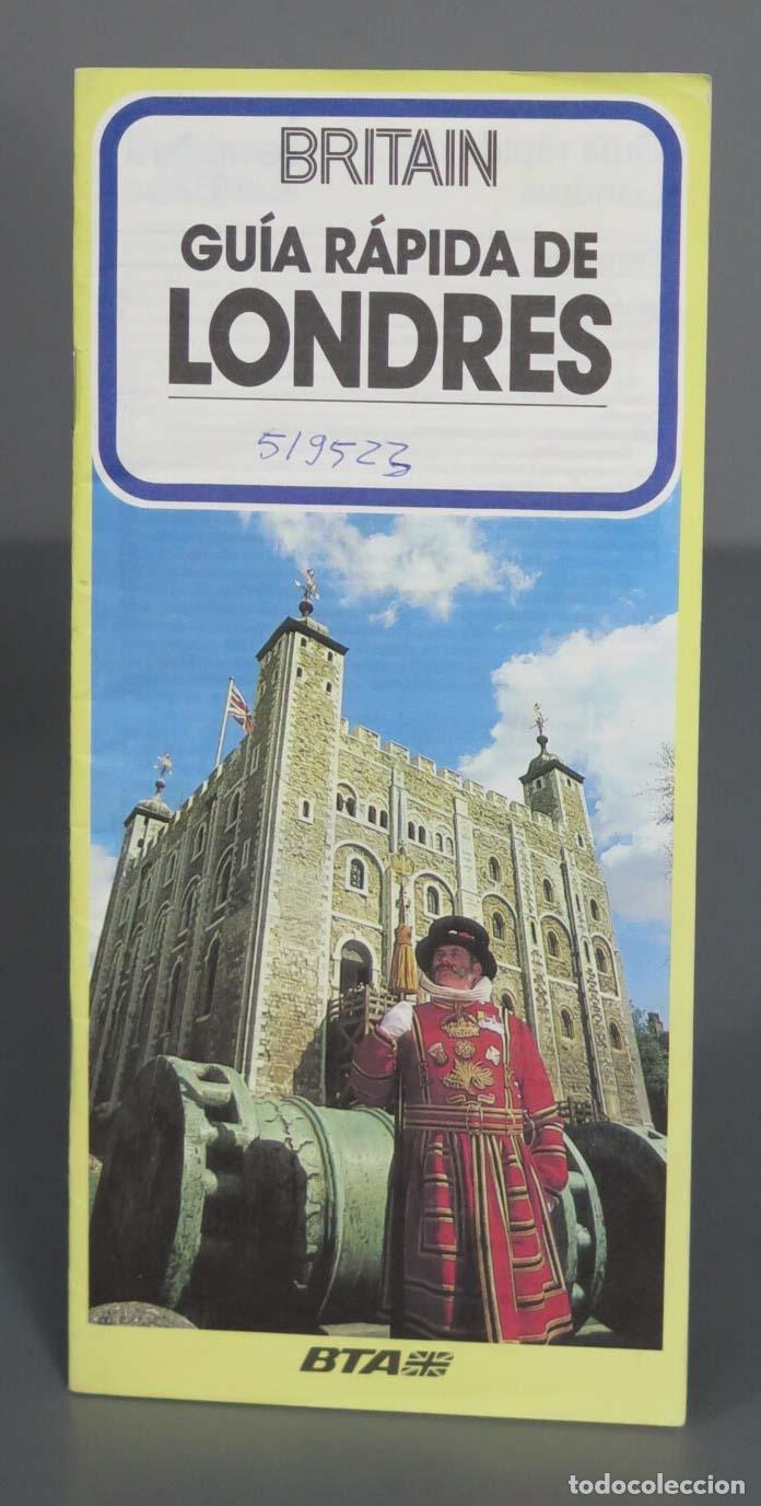 Mapas contempor&aacute;neos: MAPA. GUIA RAPIDA LONDRES. BTA - Foto 1