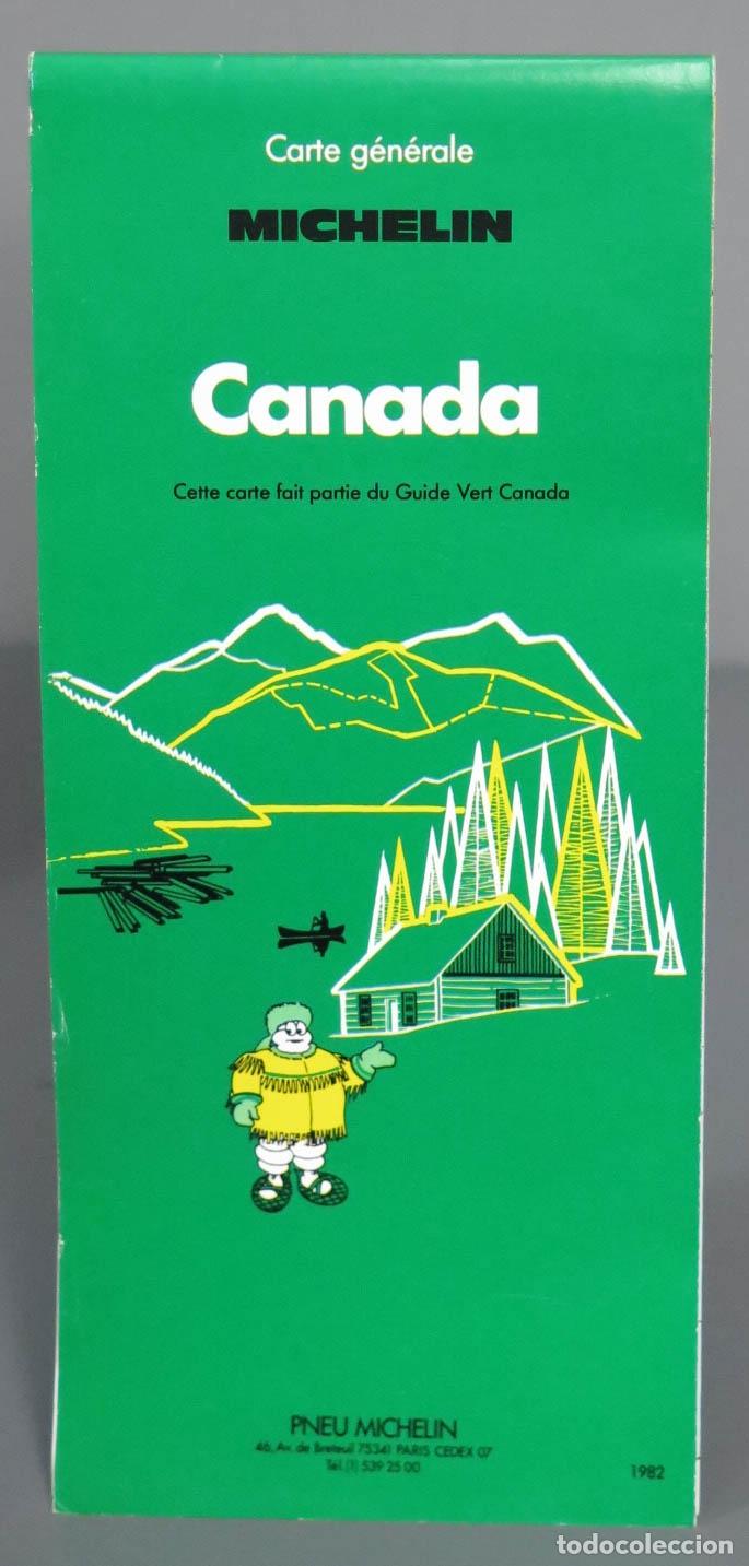 Mapas contempor&aacute;neos: MAPA. CANADA. MICHELIN - Foto 1