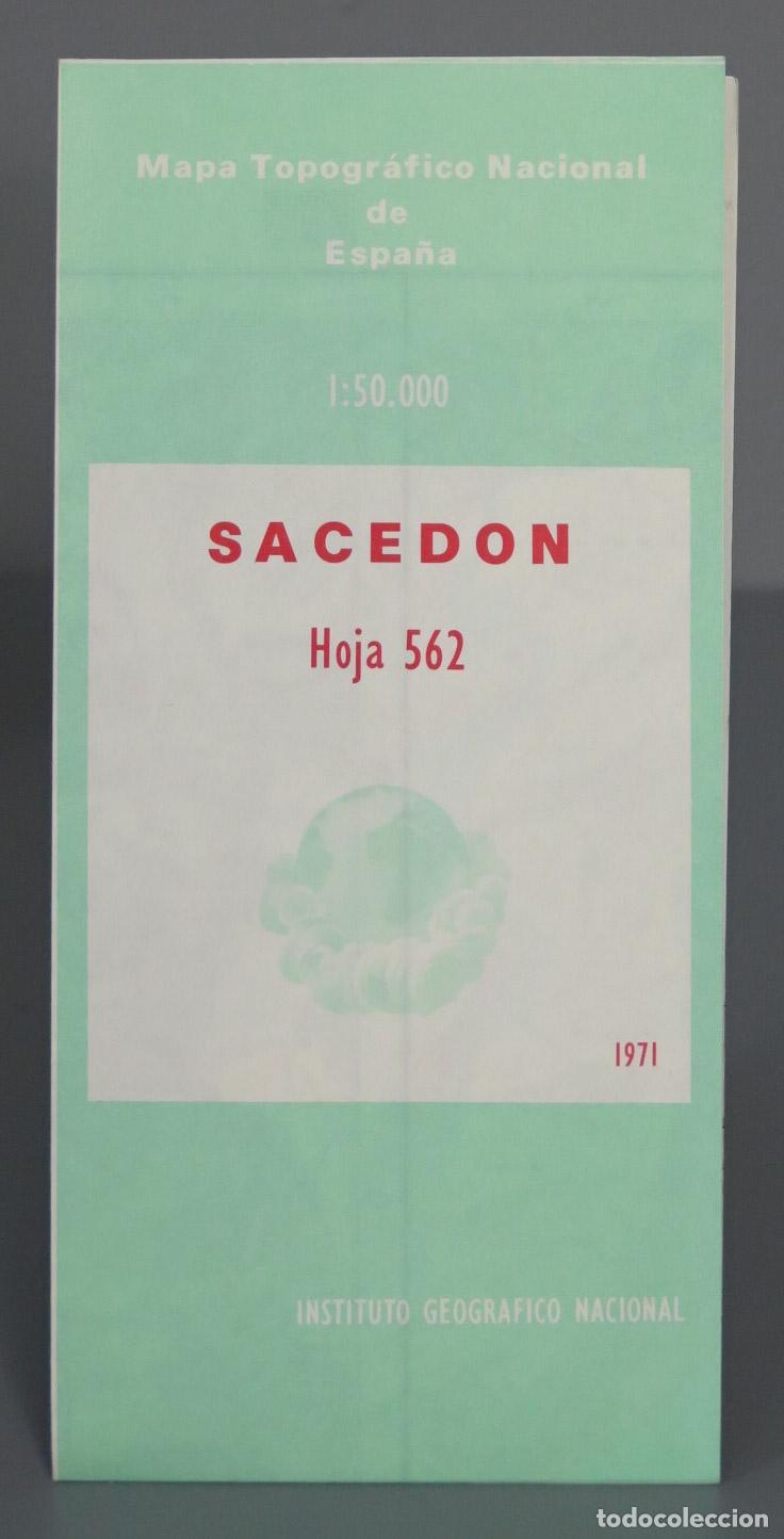 Mapas contempor&aacute;neos: MAPA. TOPOGRAFICO. SACEDON - Foto 1