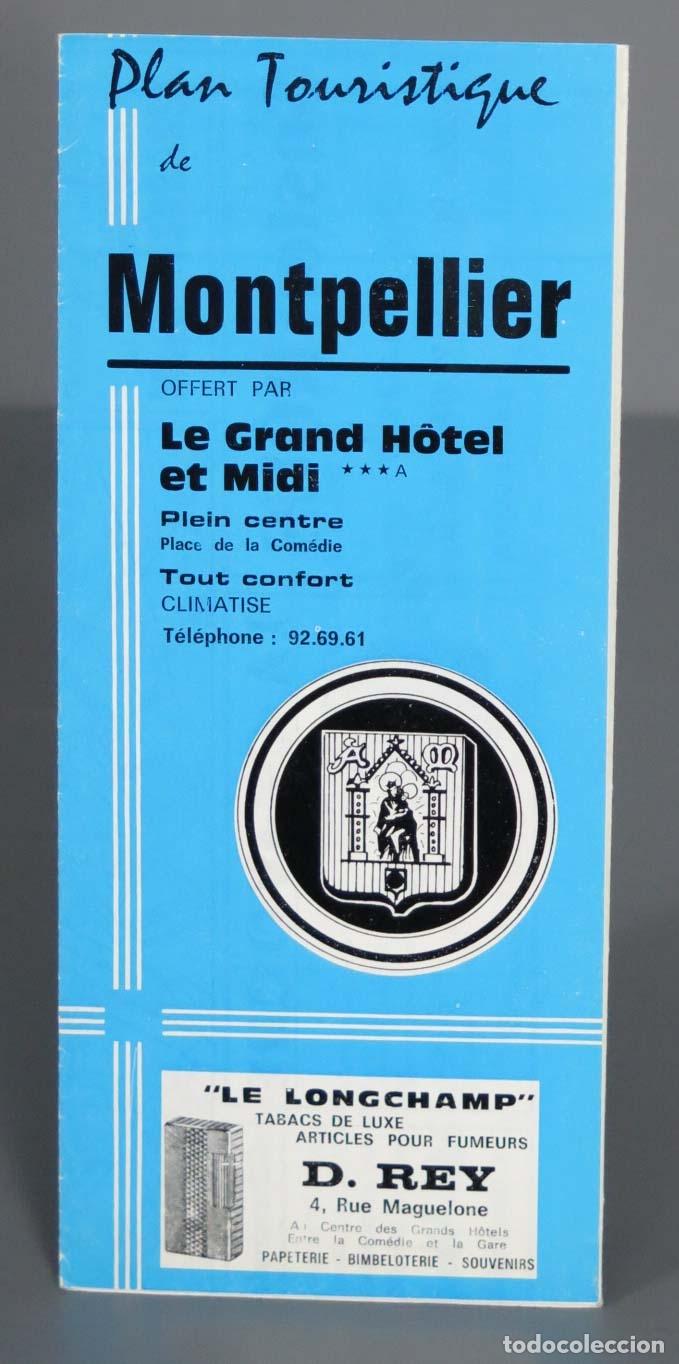 Mapas contempor&aacute;neos: MAPA. MONTPELLIER PLAN TOURISTIQUE - Foto 1