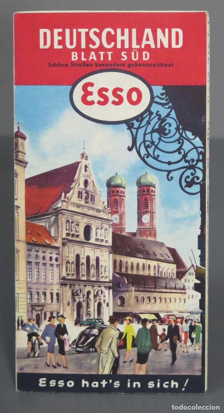 Mapas contempor&aacute;neos: MAPA. ESSO. DEUTSCHLAND BLATT SUD - Foto 1