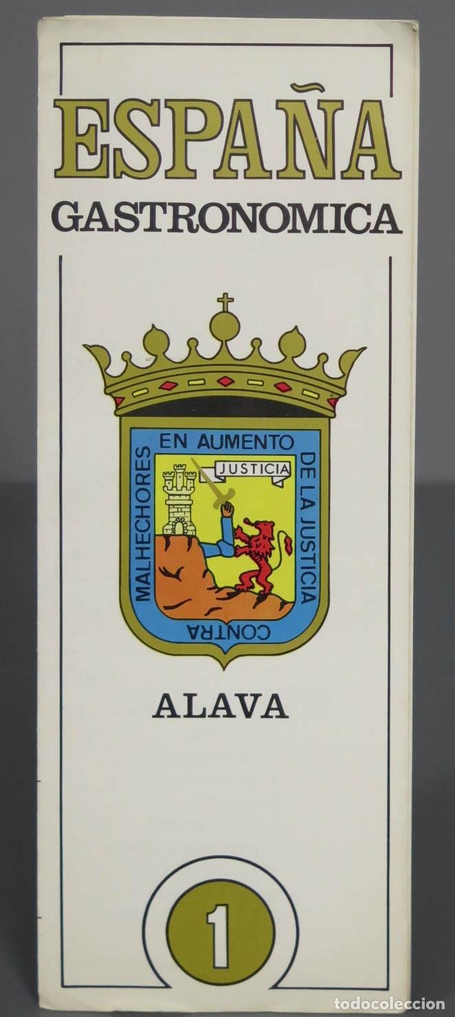 Mapas contempor&aacute;neos: MAPA. ALAVA ESPA&Ntilde;A GASTRONOMICA - Foto 1