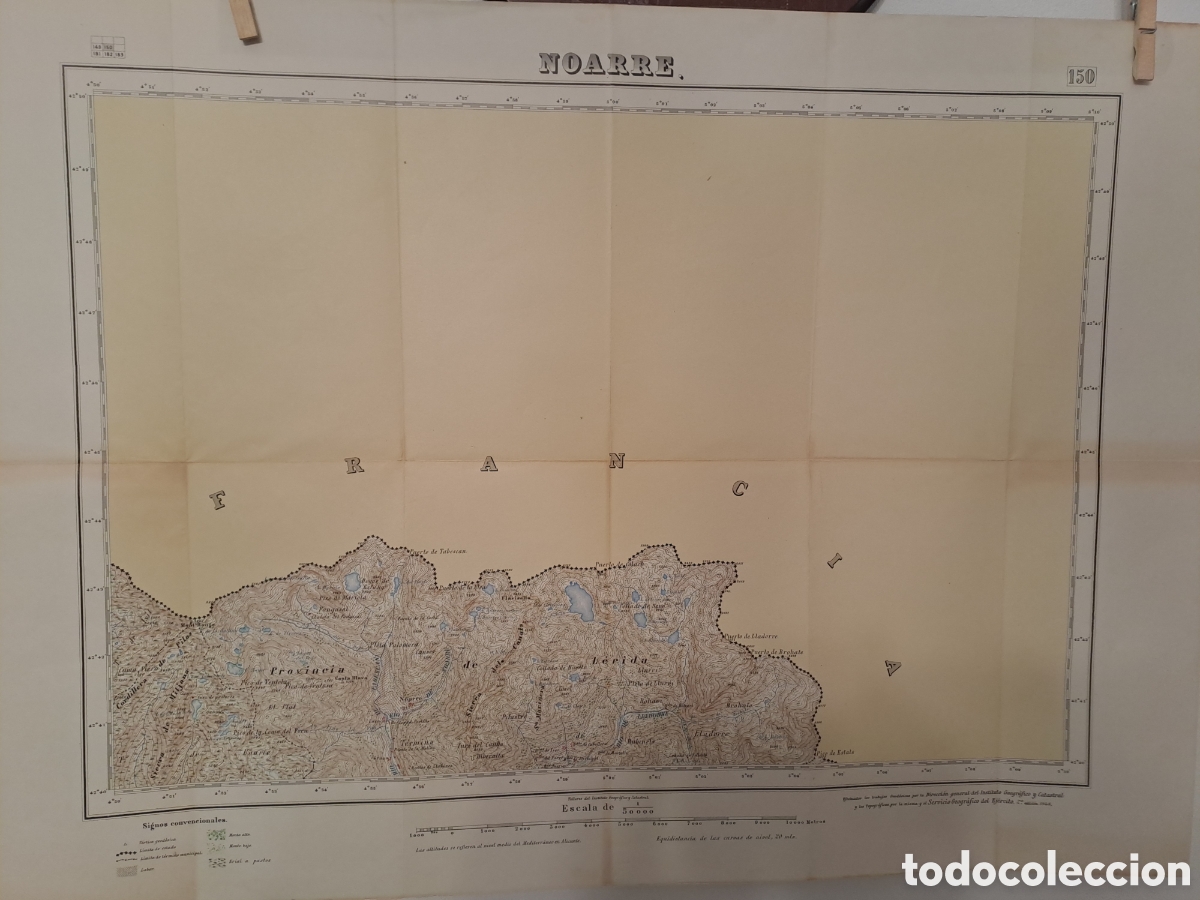 Mapas contempor&aacute;neos: Mapa militar de Noarre - Foto 1