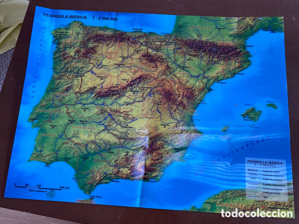 Mapas contempor&aacute;neos: Mapa de Espa&ntilde;a - Foto 3