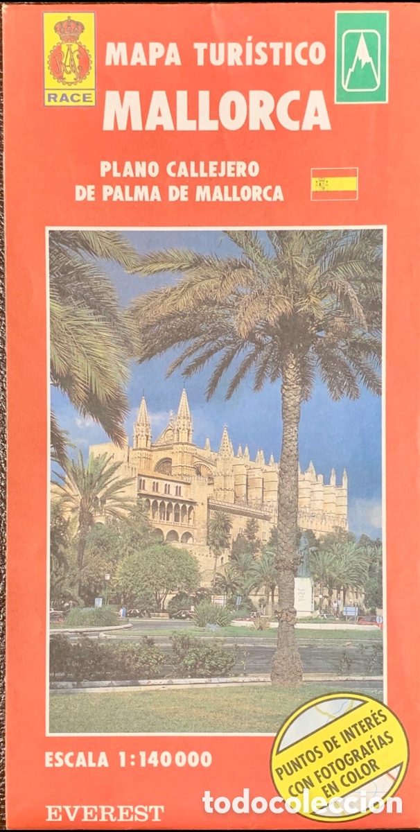 Mapas contempor&aacute;neos: Mapa. Tur&iacute;stico. Mallorca. 1996. - Foto 1