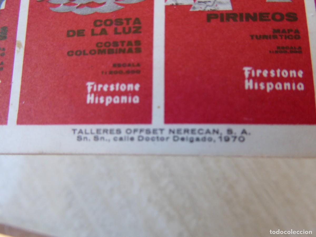 Mapas contempor&aacute;neos: MAPA DE CARRETERAS. FIRESTONE HISPANIA. 1. - Foto 3