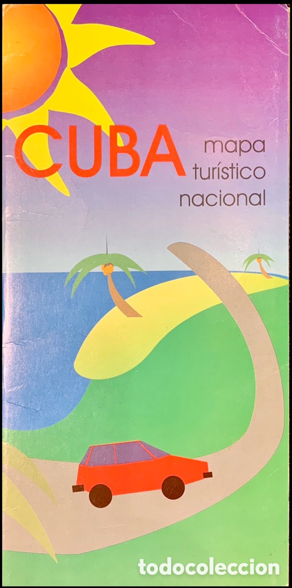 Mapas contempor&aacute;neos: Mapa. Mapa Tur&iacute;stico Nacional de Cuba. - Foto 1