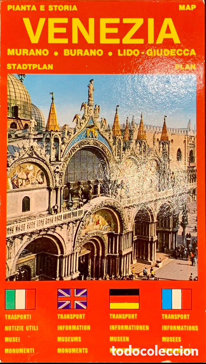 Mapas contempor&aacute;neos: Mapa. Venezia. Stadplan. - Foto 1