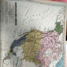Mapas contemporáneos: MAPA 1875 AMÉRICA DEL NORTE