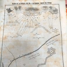 Mapas contemporáneos: MAPA 1860 BATALLA DE TETUÁN