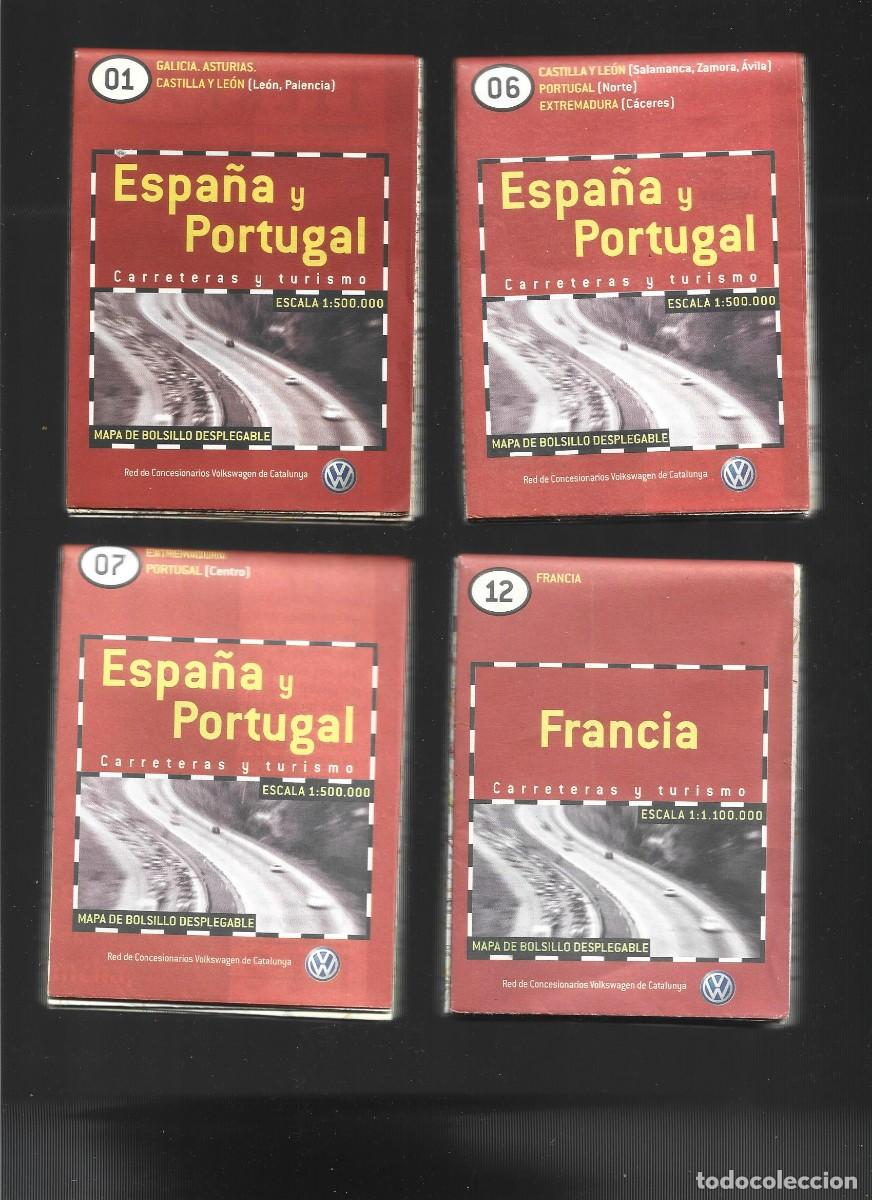 Mapas contempor&aacute;neos: lote de 4 planos - Foto 1