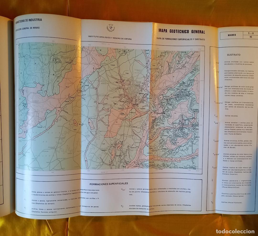 Mapas contempor&aacute;neos: Mapa Geot&eacute;cnico general de Madrid - Foto 6