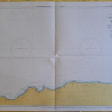 Mapas contemporáneos: NAUTICAL CHART - CHERCHELL TO BEJAIA (MEDITERRANEAN SEA ALGERIA) - Nº 1910