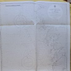 Mapas contemporáneos: NAUTICAL CHART - CABO VILLANO TO O OPORTO (WEST COASTS OF SPAIN AND PORTUGAL) - Nº 1752