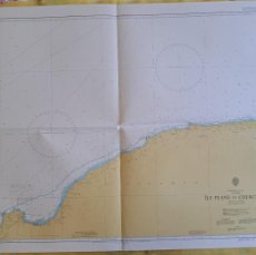 Mapas contemporáneos: NAUTICAL CHART - ILE PLANE TO CHERCHELL (MEDITERRANEAN SEA ALGERIA) - Nº 1909