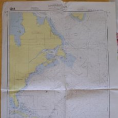 Mapas contemporáneos: NAUTICAL CHART - NORTH ATLANTIC OCEAN (WESTERN PORTION) - Nº INT 13