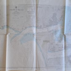 Mapas contemporáneos: NAUTICAL CHART - APPROACHES TO TAGUS RIVER AND LISBOA (PORTUGAL-WEST COAST) - Nº 51141