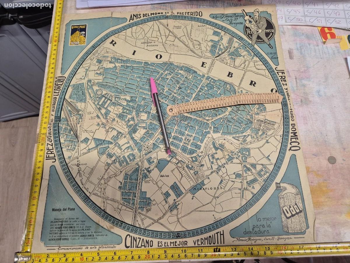 Mapas contempor&aacute;neos: Mapa publicitario zaragoza - Foto 1
