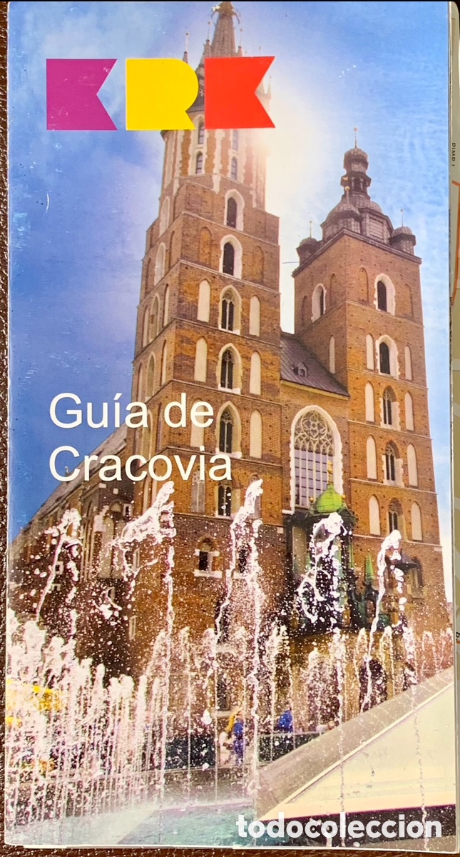 Mapas contempor&aacute;neos: Mapa. Gu&iacute;a de Cracovia. 2017. - Foto 1