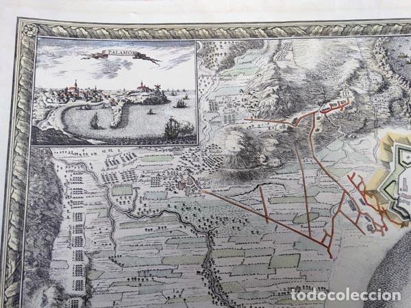 Mapas contempor&aacute;neos: ANTIGUO MAPA DE PALAM&Oacute;S - Foto 4