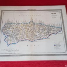 Mapas contemporáneos: MAPA DE LA PROVINCIA DE OVIEDO 1864