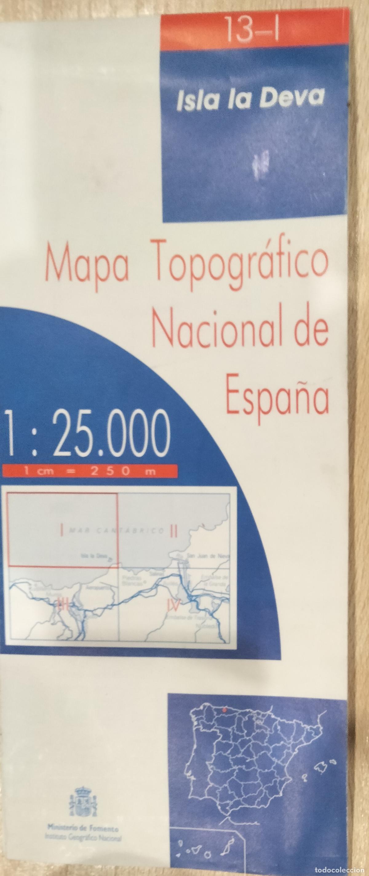 Mapas contempor&aacute;neos: Mapa Topogr&aacute;fico Nacional de Espa&ntilde;a. Isla de Deva 13-I - Foto 1