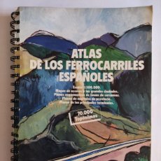 Mapas contemporáneos: ATLAS DE FERROCARRILES ESPAÑOLES