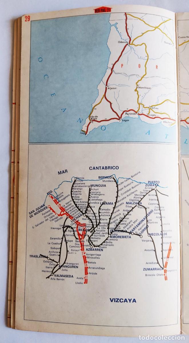 Mapas contempor&aacute;neos: MAPA COMUNICACIONES TERRESTRES DE ESPA&Ntilde;A - Foto 4