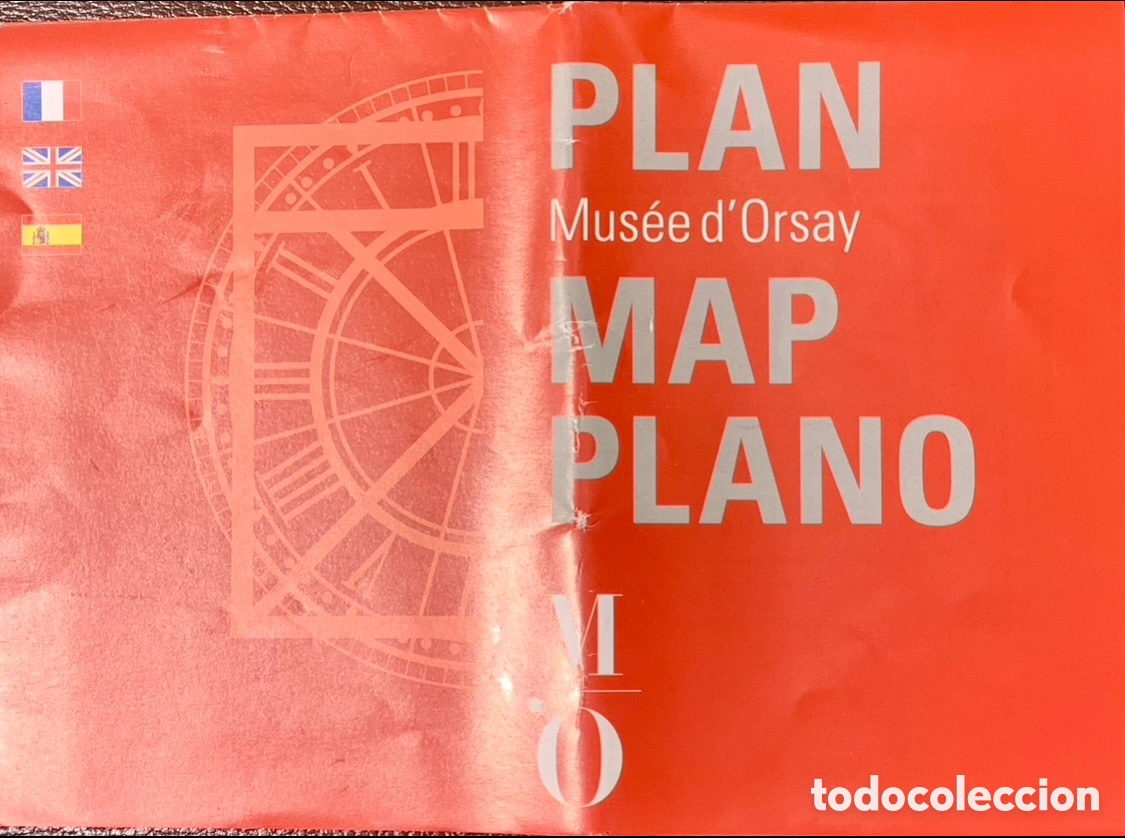 Mapas contempor&aacute;neos: Mapa. Plan Musee d&rsquo;Orsay. Paris. 2012. - Foto 1