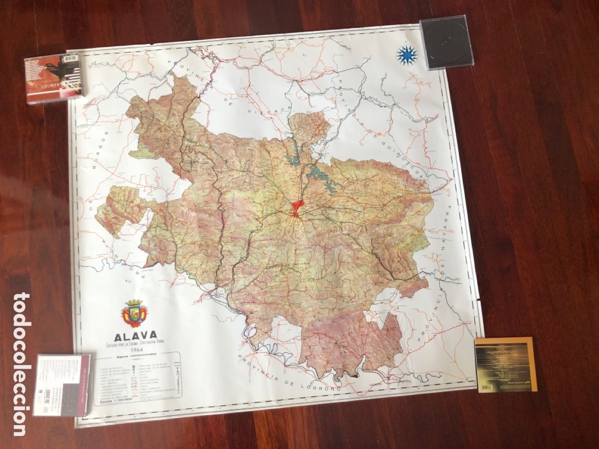 Mapas contempor&aacute;neos: Mapa de alava 1964 araba - Foto 1