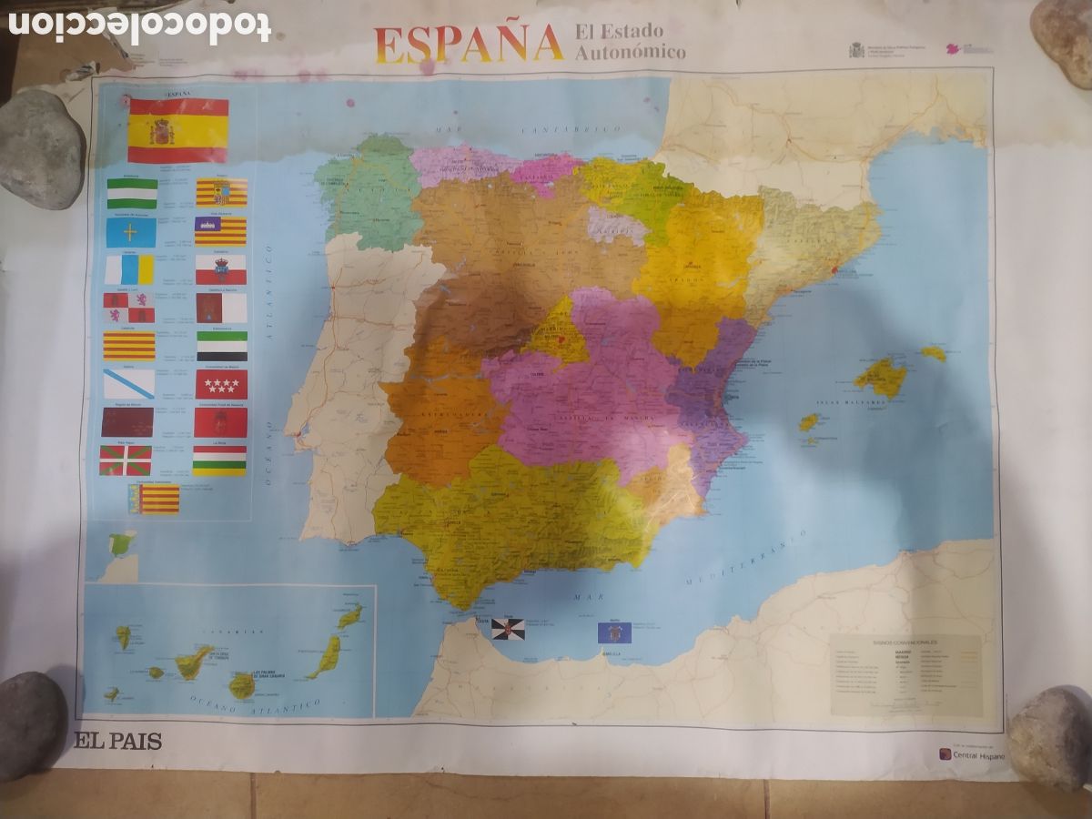 Mapas contempor&aacute;neos: Mapa el estado autonomico - Foto 1