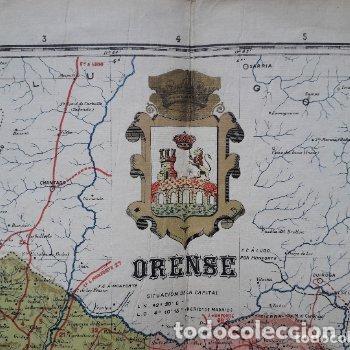 Mapas contempor&aacute;neos: Mapa antiguo de la Provincia de Orense. - Foto 5