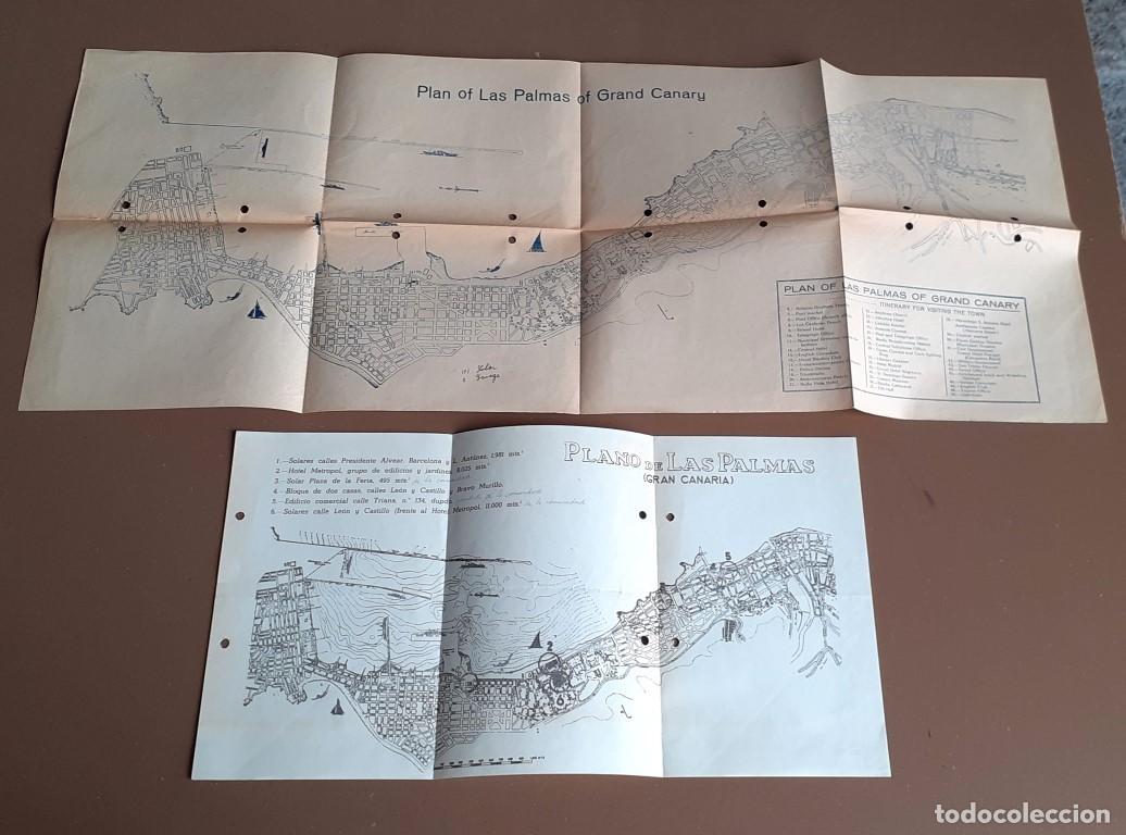 Mapas contempor&aacute;neos: 2 planos de las palmas &ndash; gran Canarias - Foto 2