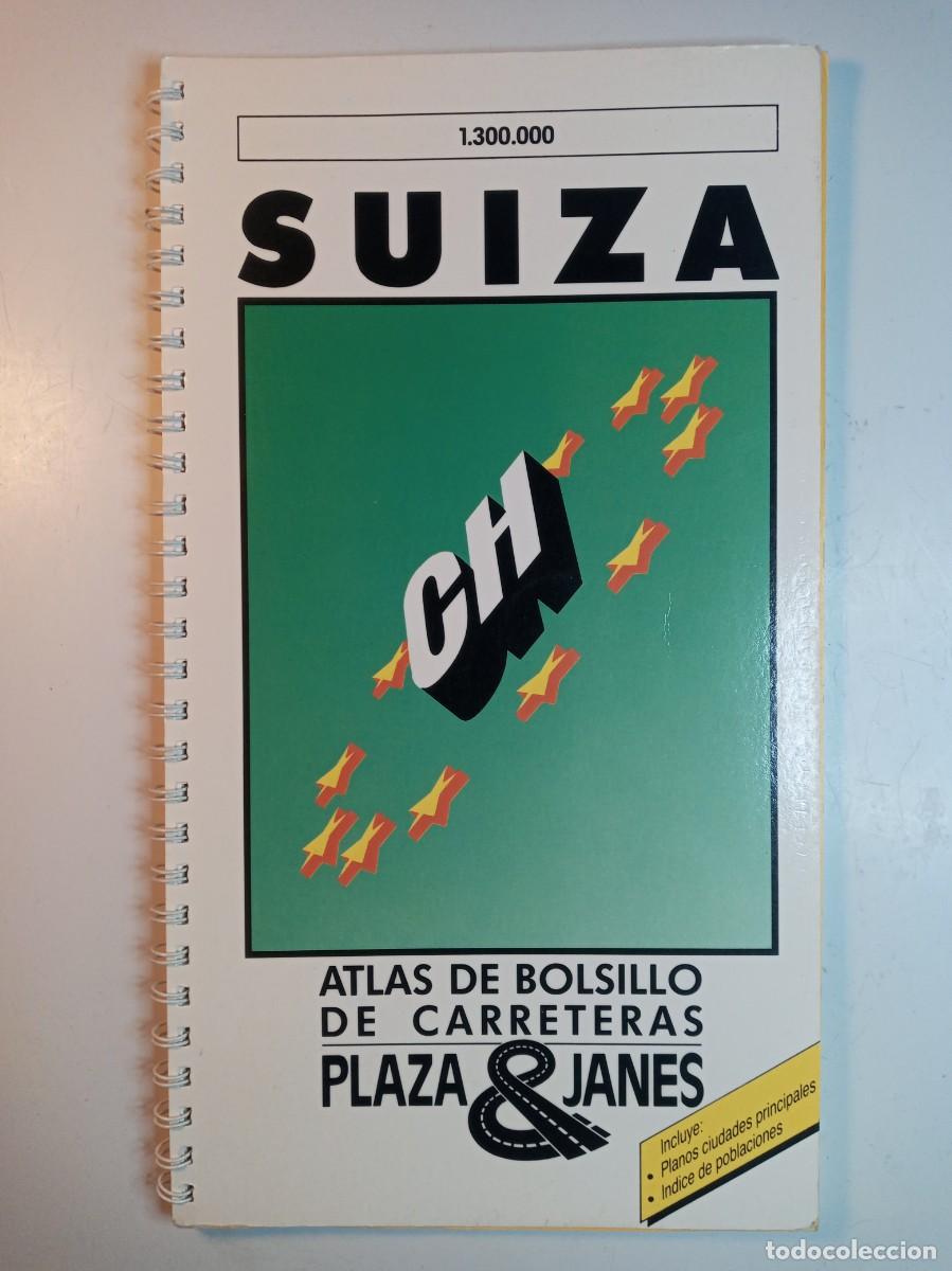 Mapas contempor&aacute;neos: mapa de bolsillo, Suiza, 1990 - Foto 1