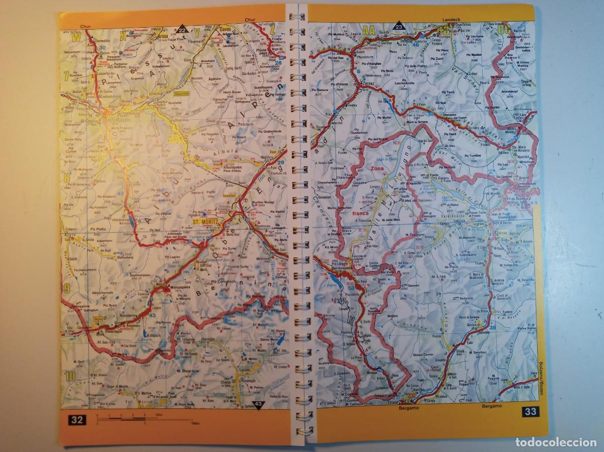 Mapas contempor&aacute;neos: mapa de bolsillo, Suiza, 1990 - Foto 2
