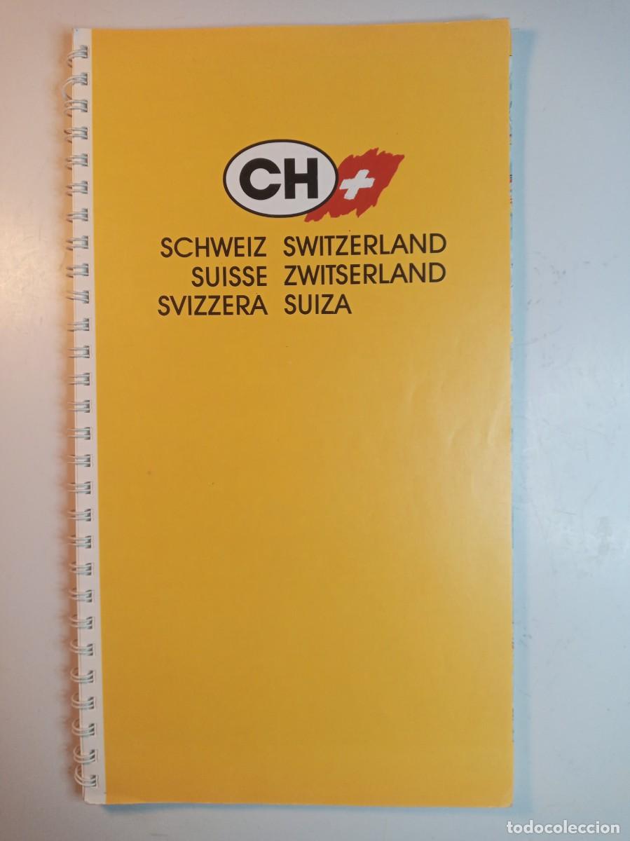 Mapas contempor&aacute;neos: mapa de bolsillo, Suiza, 1990 - Foto 4
