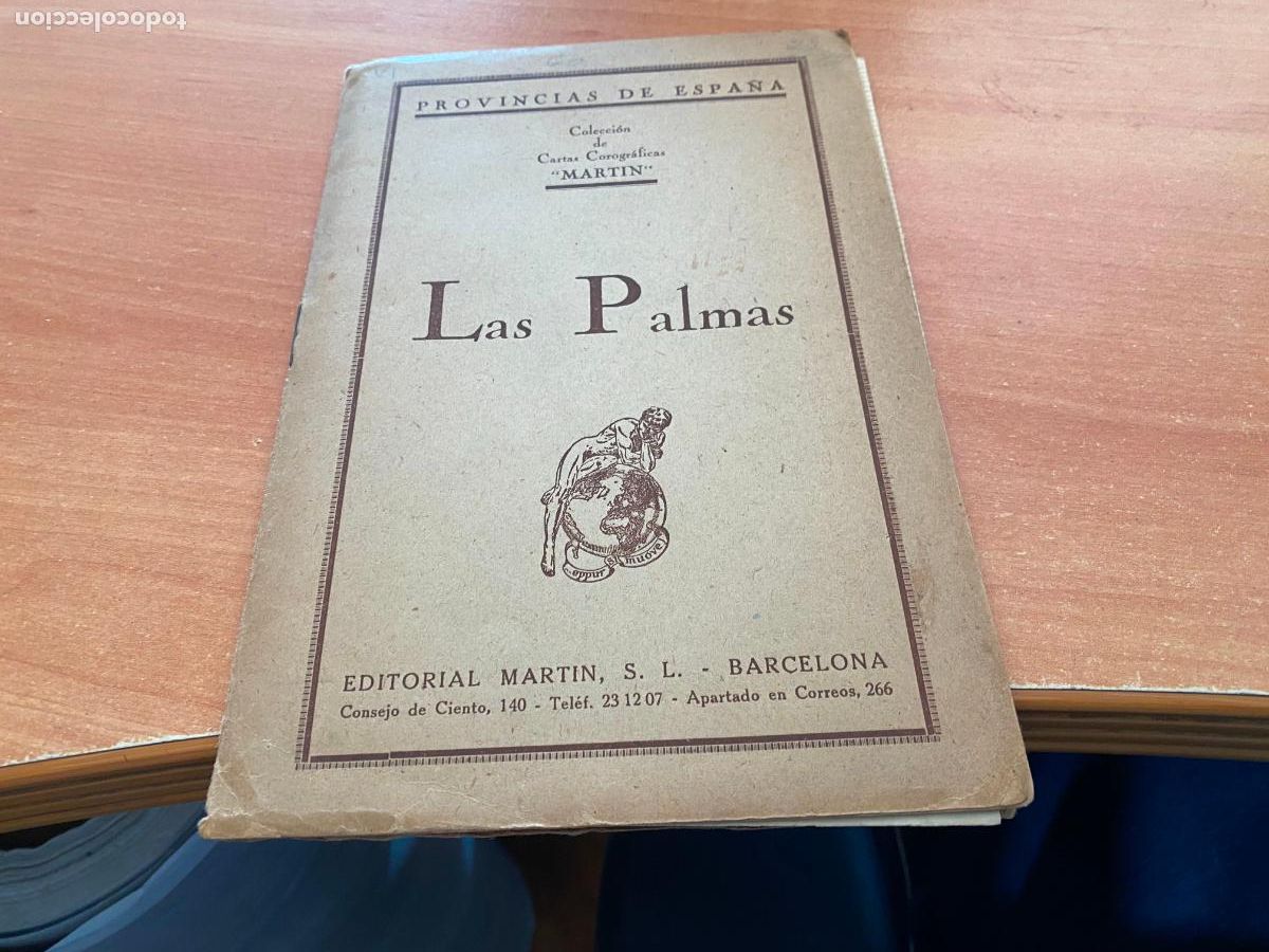 Contemporary maps: LAS PALMAS COLECCION CARTAS COROGRAFICAS MARTIN (COIM26)