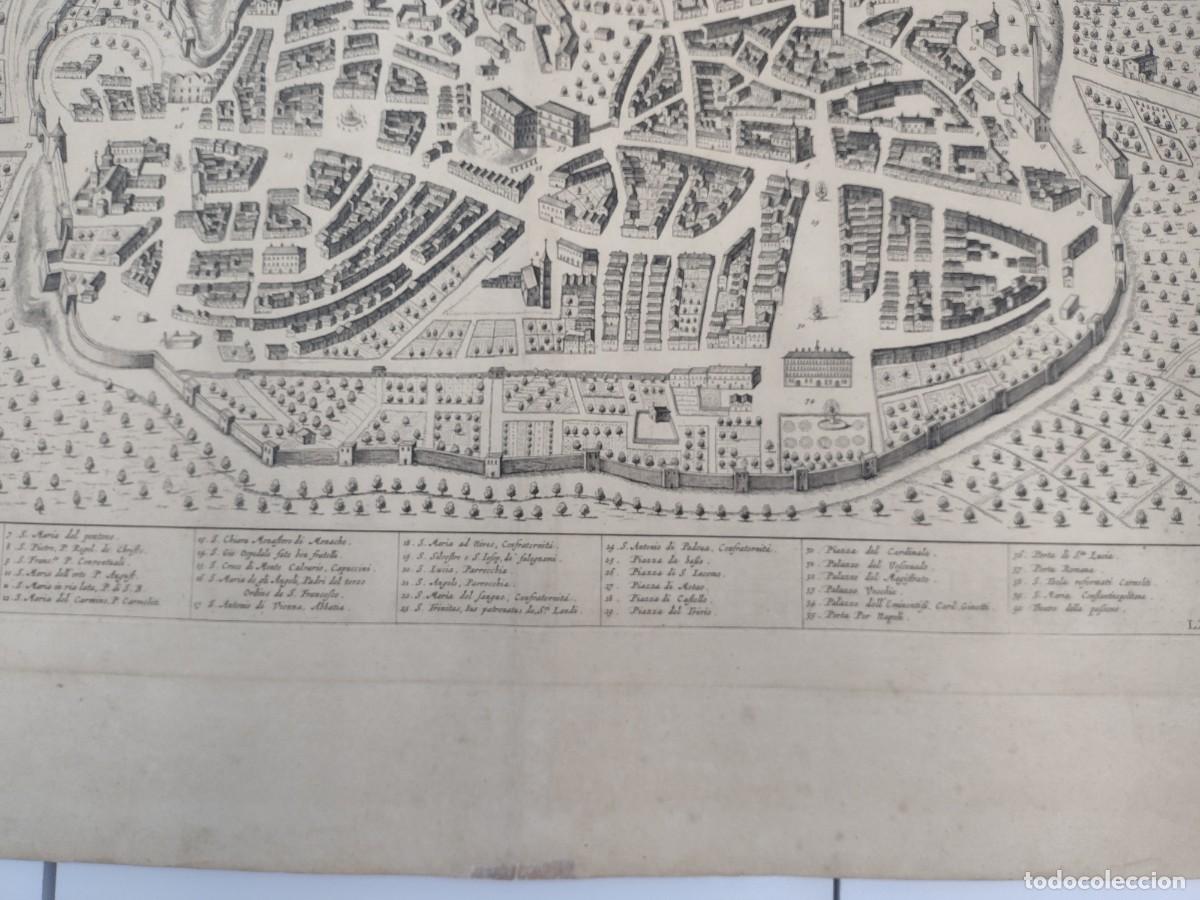 Mapas contempor&aacute;neos: MAPA VELLETRI - Pierre Mortier 1704 - Foto 3