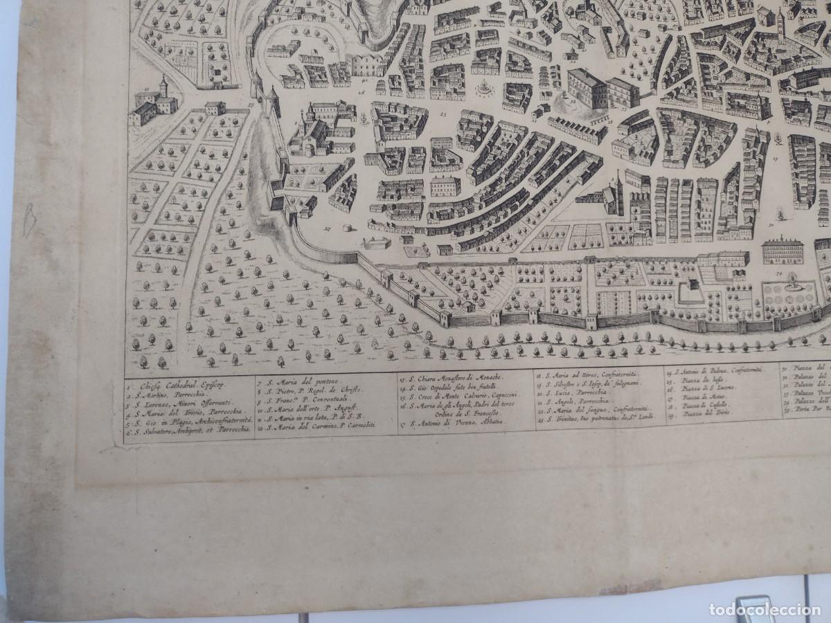 Mapas contempor&aacute;neos: MAPA VELLETRI - Pierre Mortier 1704 - Foto 4