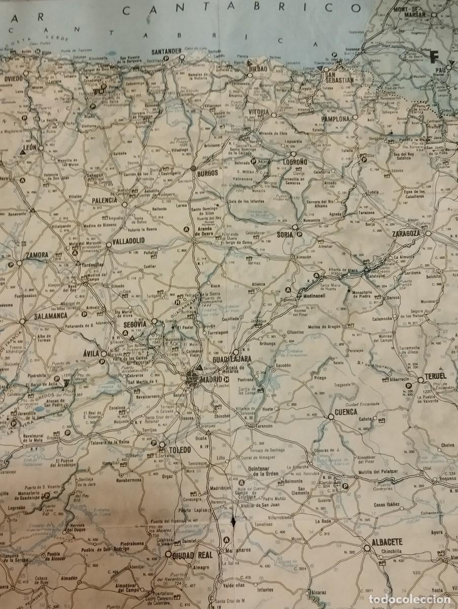 Mapas contempor&aacute;neos: MAPA GENERAL DE CARRETERAS DE ESPA&Ntilde;A. - Foto 6