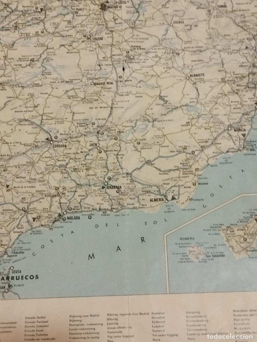 Mapas contempor&aacute;neos: MAPA GENERAL DE CARRETERAS DE ESPA&Ntilde;A. - Foto 9