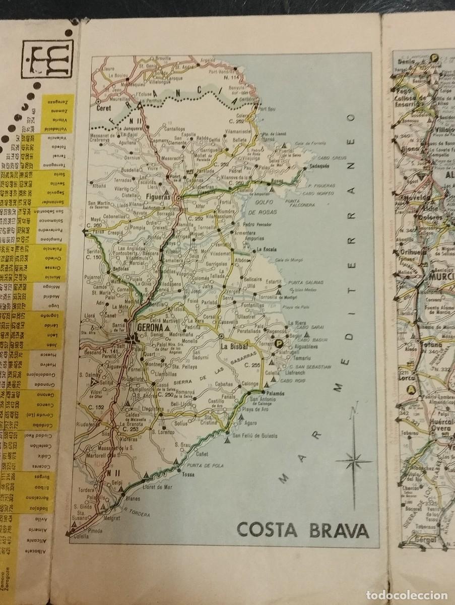 Mapas contempor&aacute;neos: MAPA GENERAL DE CARRETERAS DE ESPA&Ntilde;A. - Foto 11
