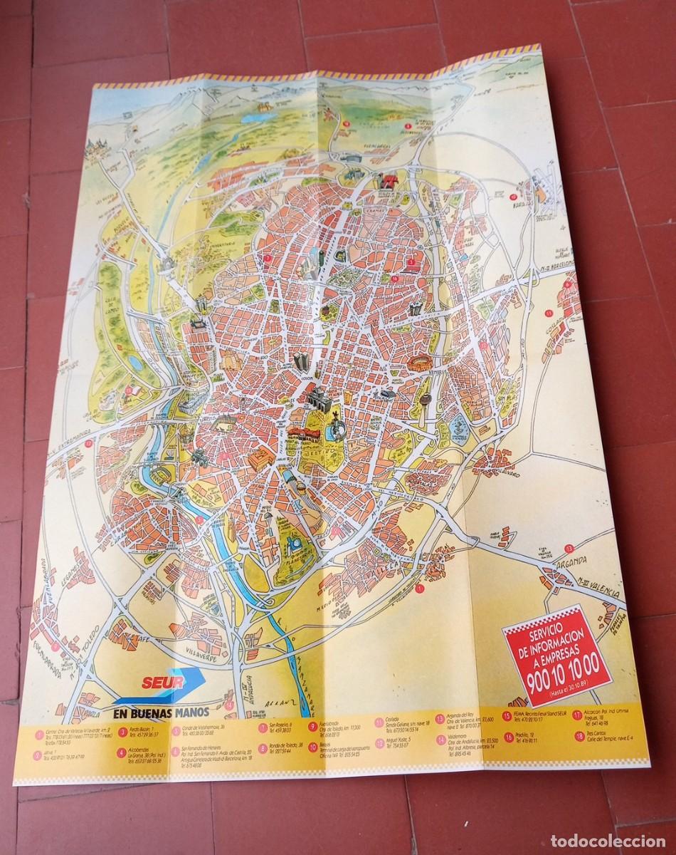 Mapas contempor&aacute;neos: Mapa gr&aacute;fico de Madrid. Seur.Sanna - Foto 3