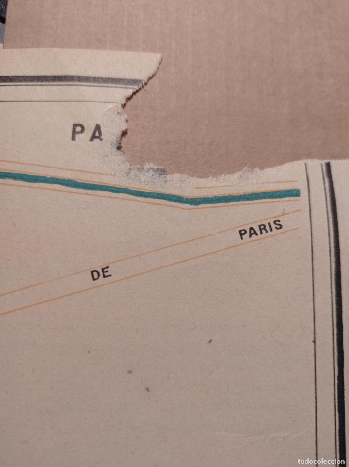 Mapas contempor&aacute;neos: . PLAN DE PARIS - MONUMENTS - METRO - Foto 6