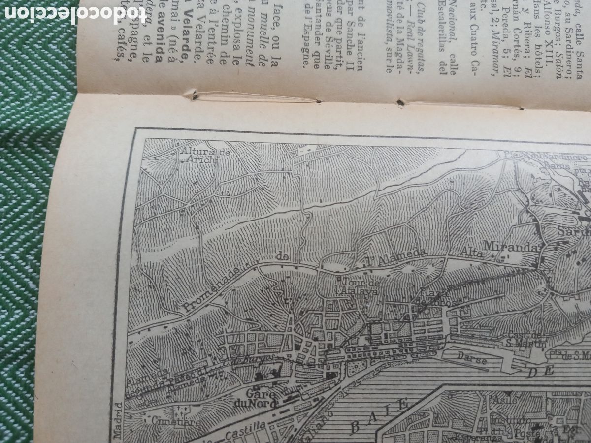 Mapas contempor&aacute;neos: Santander, mapa/plano de la ciudad 1927 - Foto 2